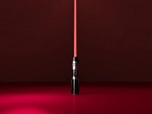 darth vader esb lightsaber 3D Model