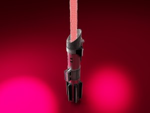 darth vader esb lightsaber 3D Model