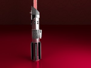 darth vader esb lightsaber 3D Model