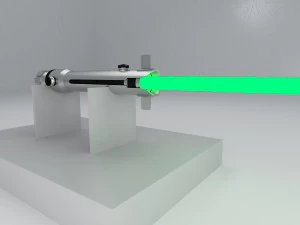 ahsoka lightsaber 3D Model