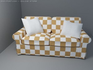 sofa ektorp 3Dモデル