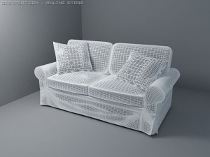 sofa ektorp 3D Model