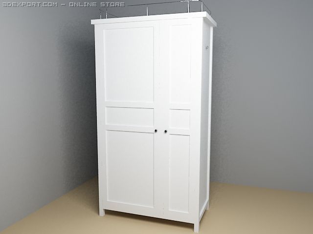 closet xemnes Modello 3D .c4d .max .obj .3ds .fbx .stl .blend 