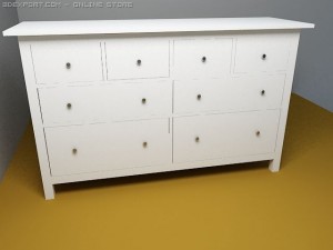 dresser hemnes 3D Model