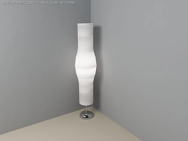floorlamp dudero 3D Model .c4d .max .obj .3ds .fbx .stl .blend 