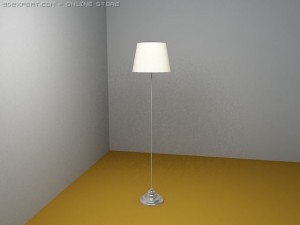 floorlamp orstid 3D मॉडल