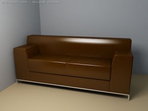 sofa kramfors Modèle 3D