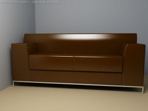 sofa kramfors Model 3D
