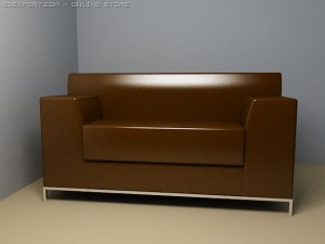 sofa kramfors 3D Model