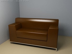 sofa kramfors 3D Model