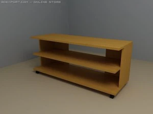 tv bar bennu Modello 3D