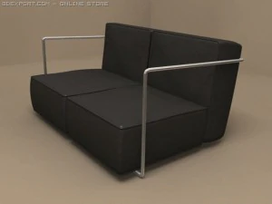диван abc 3D Модель