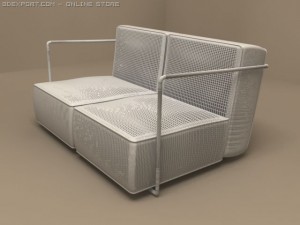 abc sofa 3D 模型