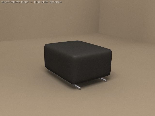 abc padded stool 3D-Modell .c4d .max .obj .3ds .fbx .stl .blend 