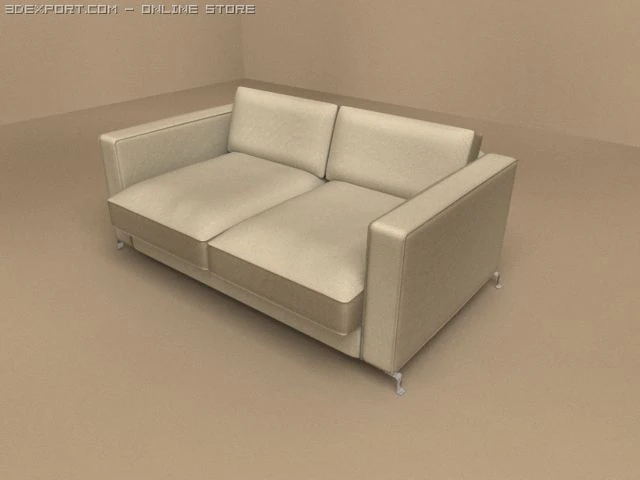 flexform sofa bob 3D Model .c4d .max .obj .3ds .fbx .stl .blend