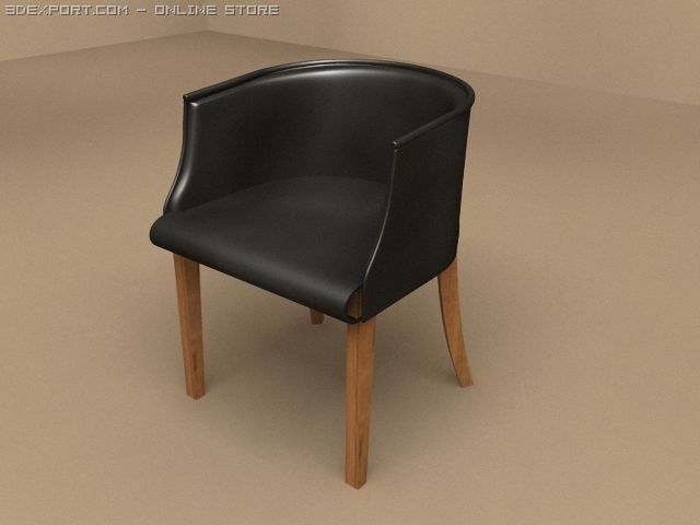 armchair body 3D 模型 .c4d .max .obj .3ds .fbx .stl .blend 
