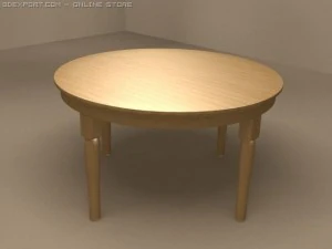 table capotavola 3D Model