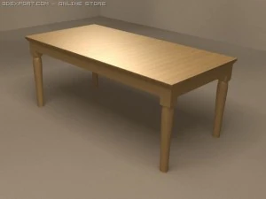 table capotavola 3D Model
