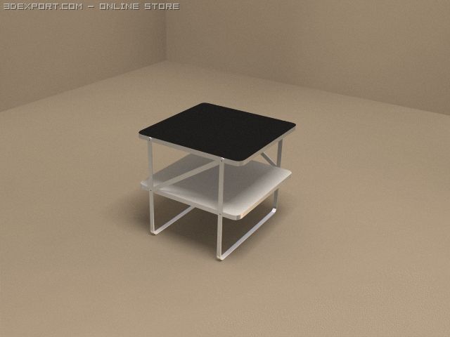 carlotta coffe table 3D Model .c4d .max .obj .3ds .fbx .stl .blend 