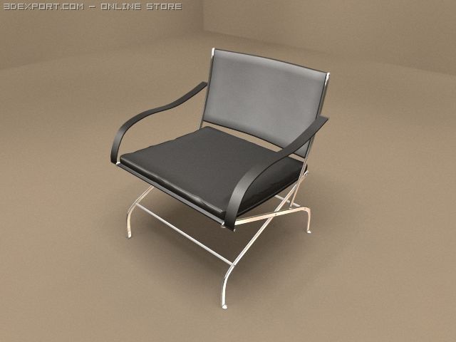 carlotta armchair Modèle 3D .c4d .max .obj .3ds .fbx .stl .blend