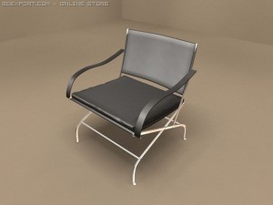 carlotta armchair 3D Model
