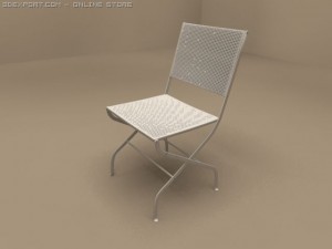 carlotta chair Modèle 3D