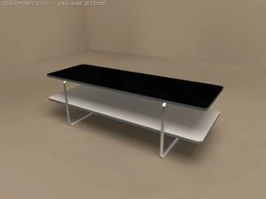 meja kopi carlotta Model 3D