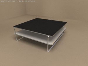 carlotta coffe table Modello 3D