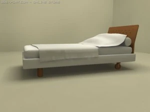 bed dodicesimanotte 3D Model
