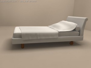bed dodicesimanotte Modèle 3D