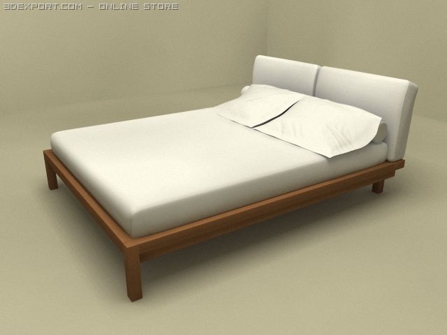 bed dolceluna 3Dモデル .c4d .max .obj .3ds .fbx .stl .blend 
