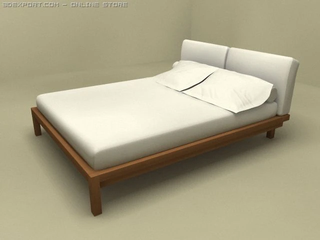 bed dolceluna 3D Model .c4d .max .obj .3ds .fbx .stl .blend