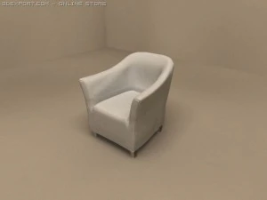 アームチェアドラリス 3Dモデル