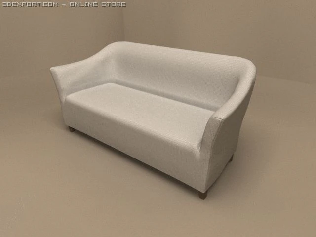 sofa doralice 3D Model .c4d .max .obj .3ds .fbx .stl .blend 