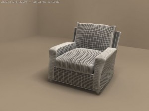 armchair eduard 3D 模型