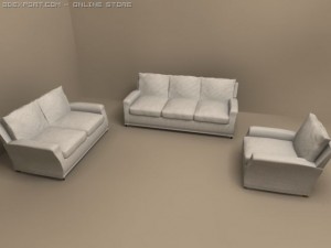 flexform eduard collection 3D Model