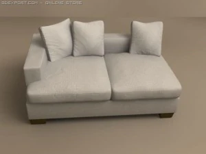 sofa eros element 3D Model