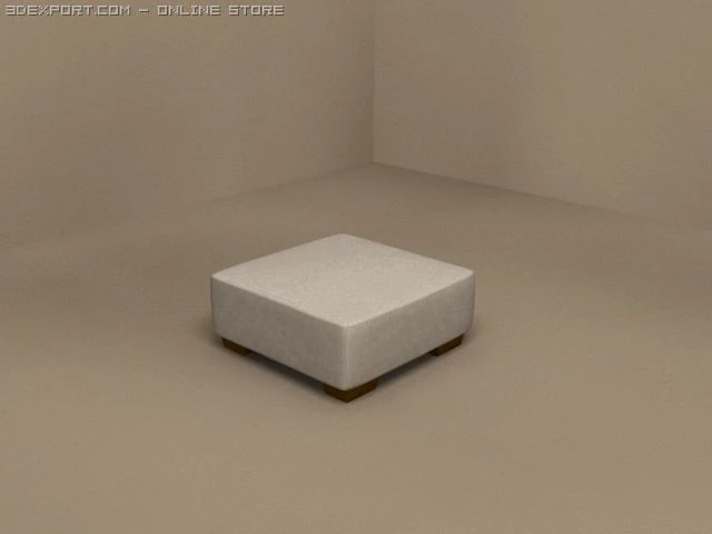 eros pouf 3D Model .c4d .max .obj .3ds .fbx .stl .blend 