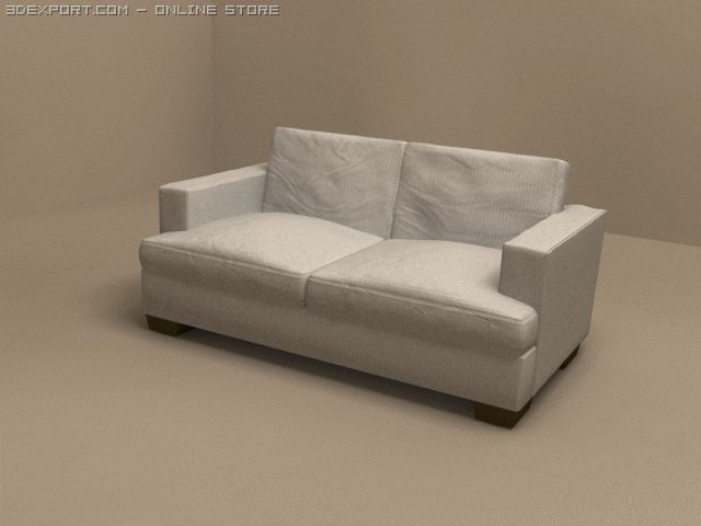 eros due 2 pillows sofa 3D Model .c4d .max .obj .3ds .fbx .stl .blend 
