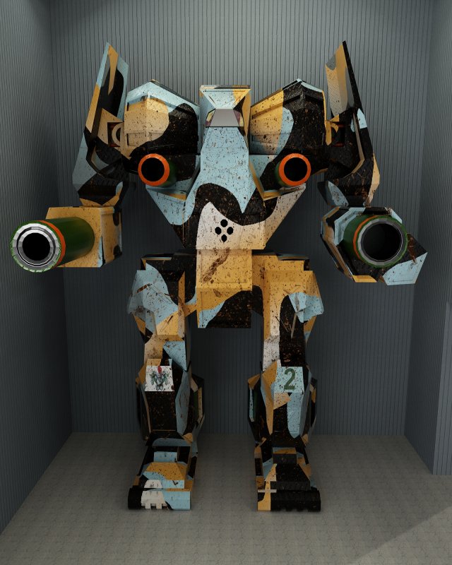 awesome 3D Модель .c4d .max .obj .3ds .fbx .stl .blend 