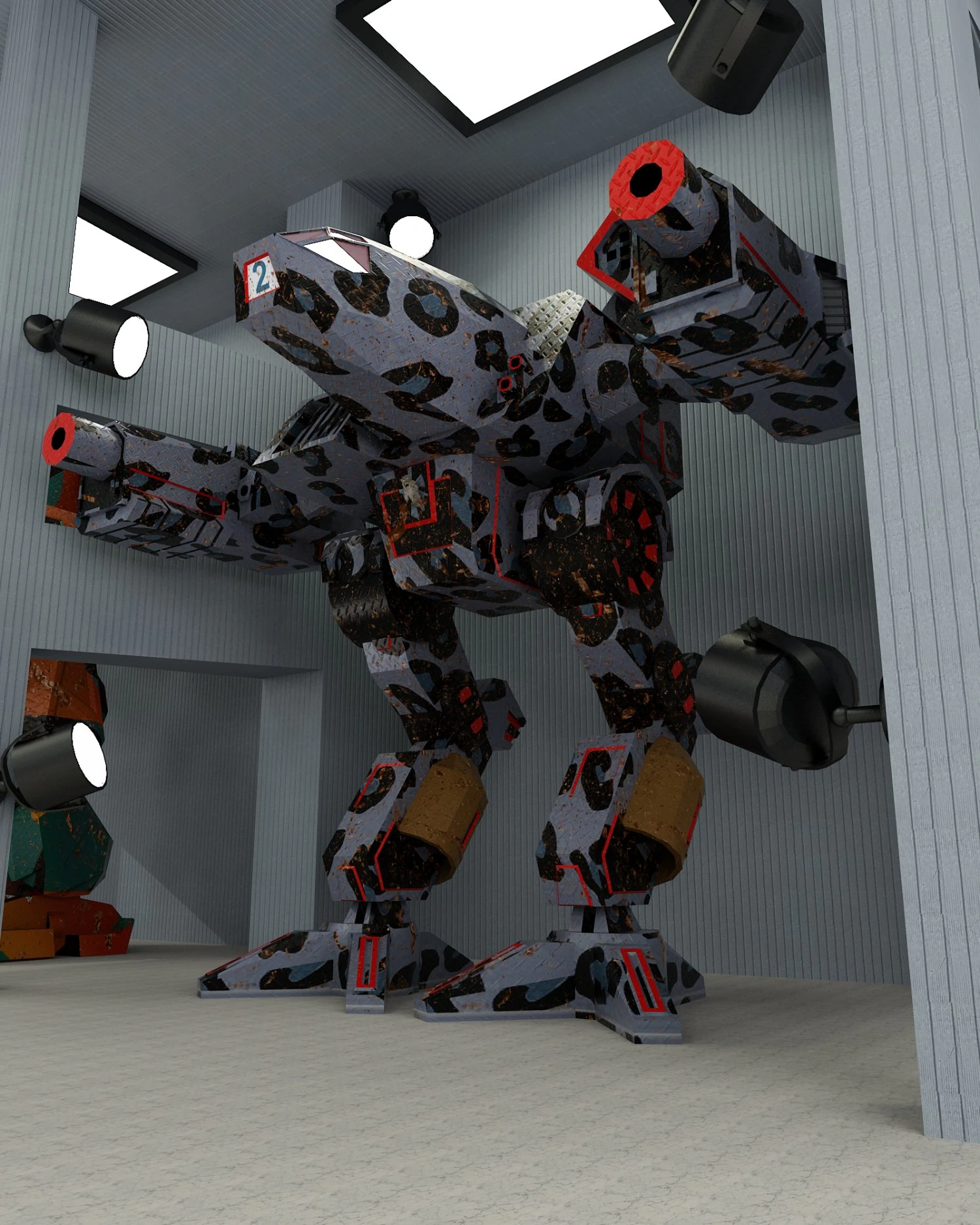 ebon jaguar cauldron-born 3D Model .c4d .max .obj .3ds .fbx .stl .blend 