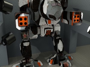 dire woolf daishi 3D Model
