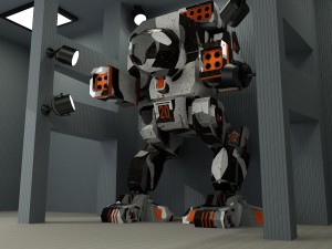dire woolf daishi 3D-Modell