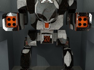 dire woolf daishi 3D-Modell