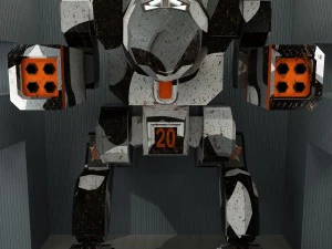 dire woolf daishi 3D Model