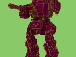 urbanmech Modèle 3D