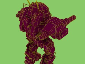 urbanmech Modèle 3D