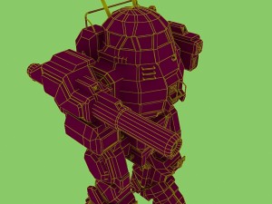 urbanmech Modèle 3D
