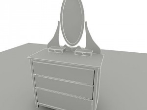 xemnes by ikea 3D Model