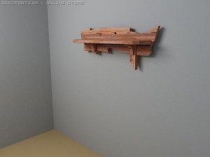 old shelf 3D Model
